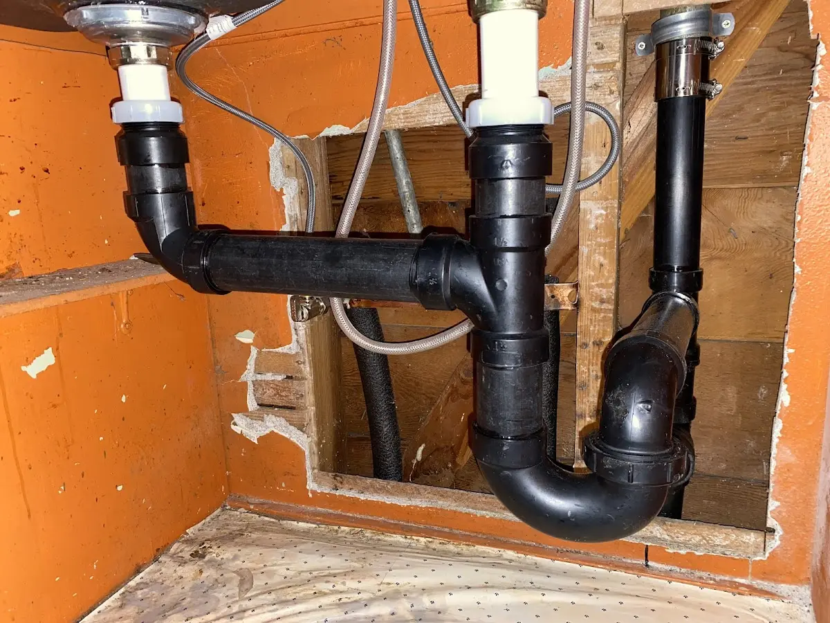 Professional Repiping Services equipment and tools on the job in Sellersburg